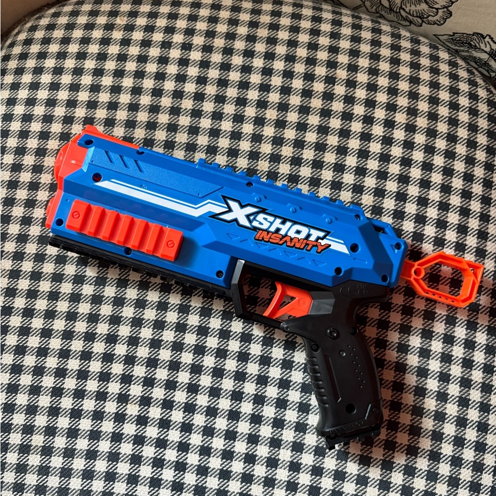 🍒4/$15 Insanity Blue and Orange Nerf Toy Blaster